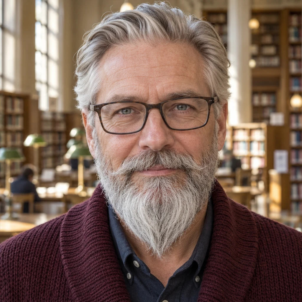 Ducktail beard · library portrait · Beard preview