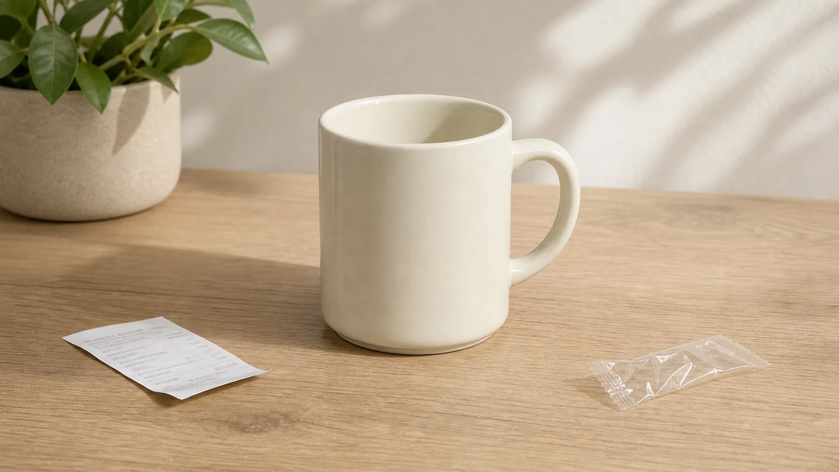 Imagen anterior para limpieza de objetos con pequeñas distracciones sobre una mesa