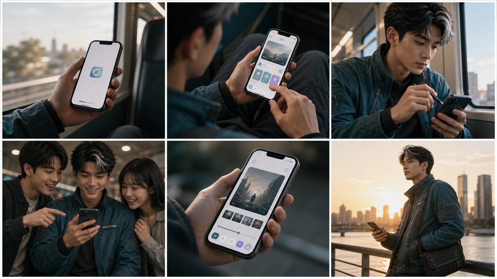 Storyboard für den Start der mobilen App mit LumiYing erstellt