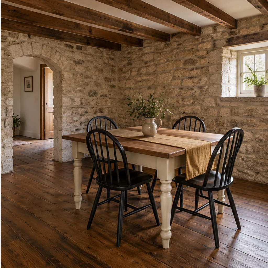 Dining room · Furnished-room illustration